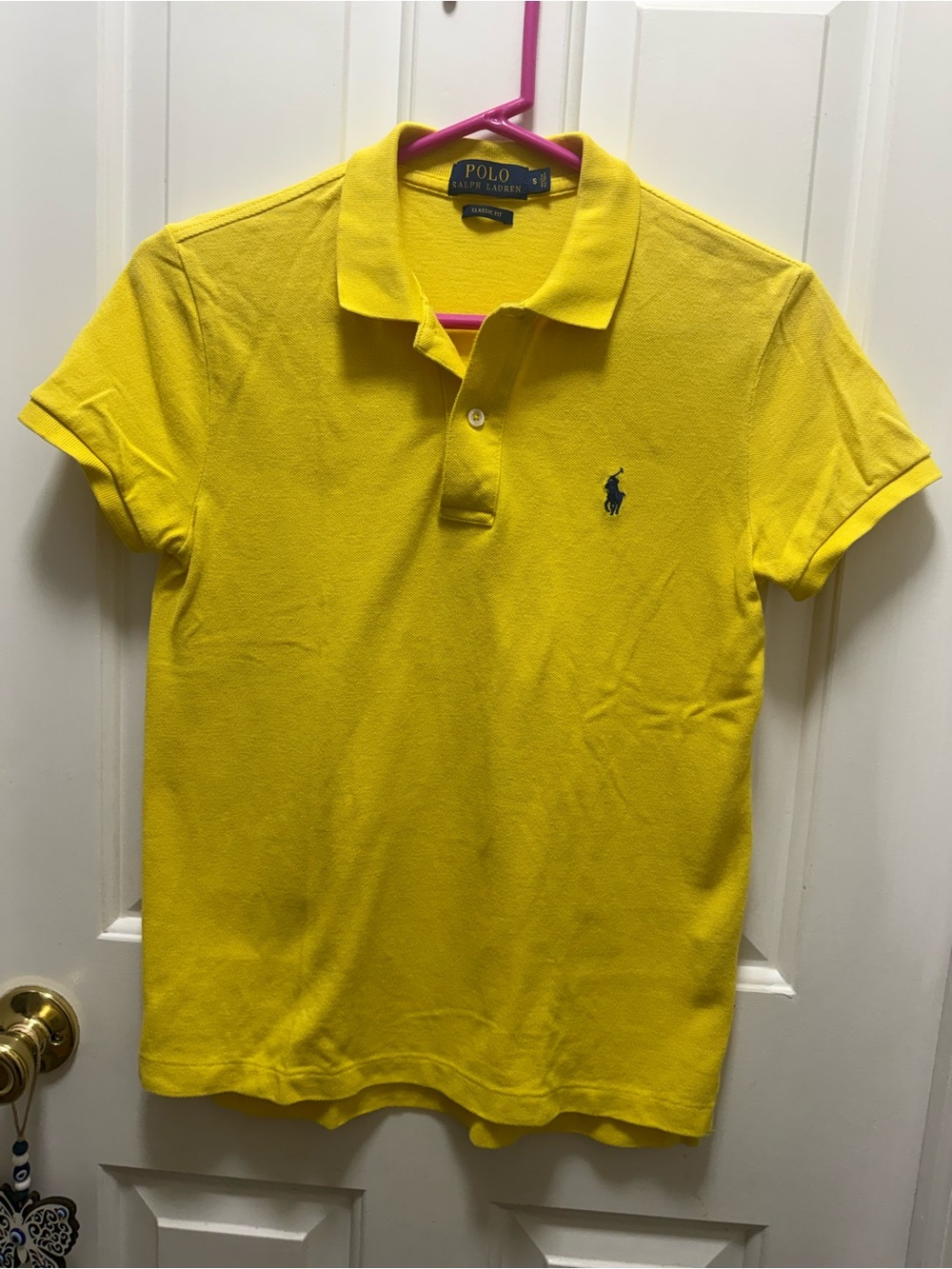 Polo by Ralph Lauren Bright Yellow Short-Sleeve Polo Shirt